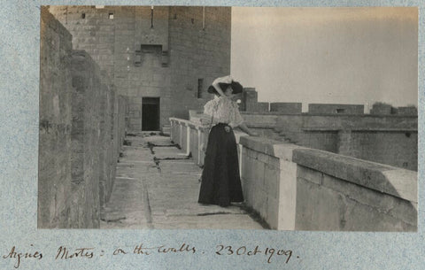 Lady Ottoline Morrell ('Aigues-Mortes: on the walls') NPG Ax140162