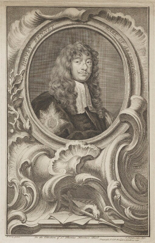 Henry bennet, 1st earl of arlington npg d7353
