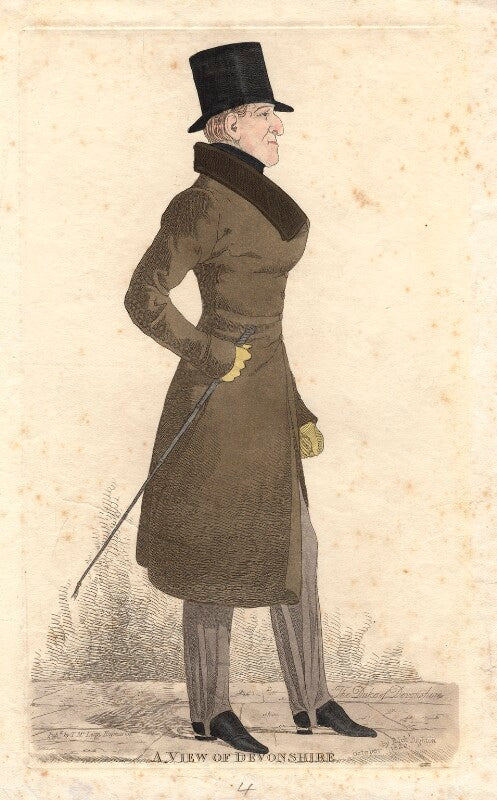 William george spencer cavendish, 6th duke of devonshire ('a view of devonshire') npg d8736