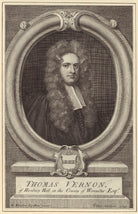 Thomas Vernon NPG D27519