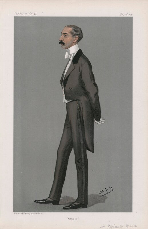 Reginald henshaw ward ('men of the day. no. 754.') npg d44969