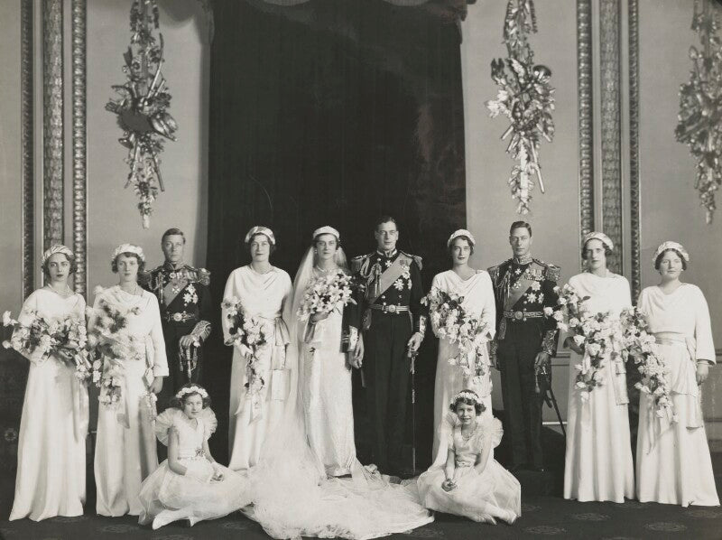 The wedding of prince george, duke of kent and princess marina, duchess of kent npg x158914