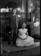 Mary Angela Walker (née Chandler); Thomas Richard John Long Chaloner, 3rd Baron Gisborough NPG x37406