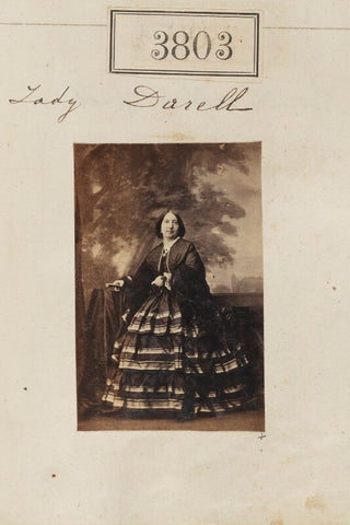 Harriet Mary (née Tierney), Lady Darell NPG Ax53194