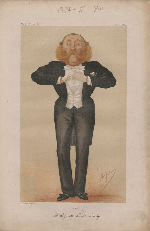 Augustus william savile lumley ('men of the day, no. 76.') npg d43621