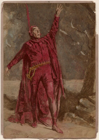 Sir Henry Irving as Mephistopheles in 'Faust' NPG Ax137400