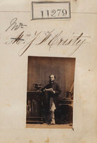 Mr H.F. Cristy NPG Ax60974