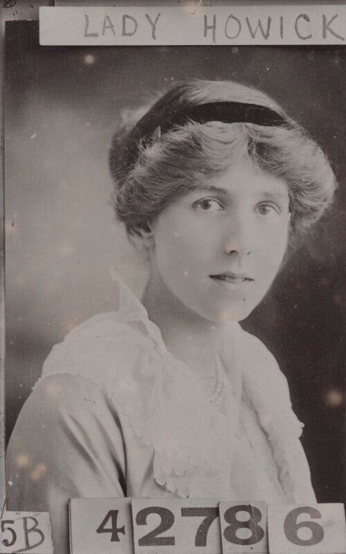 Mabel laura georgina (née palmer), countess grey npg ax136979