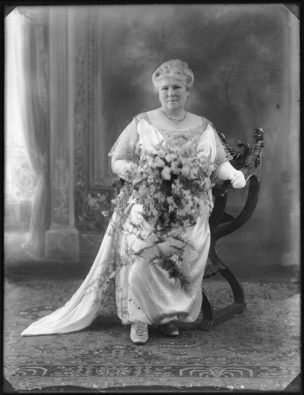 Muriel mary georgina newton (née duke), lady eltisley (later lady huntingfield) npg x74891