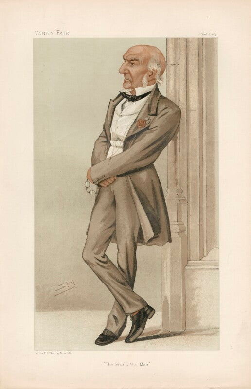 William ewart gladstone ('statesmen. no. 532.') npg d44357