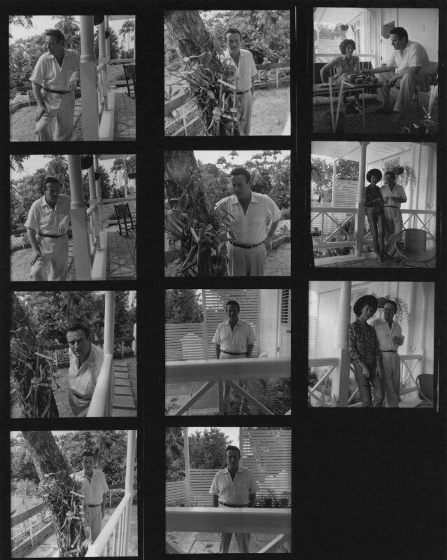 (cyril) wolf mankowitz; anne lambton (née lees); ann margaret mankowitz (née seligmann) npg x195493