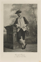 Richard George Penn Curzon, 4th Earl Howe when Viscount Curzon as Admiral Earl Howe NPG Ax41171
