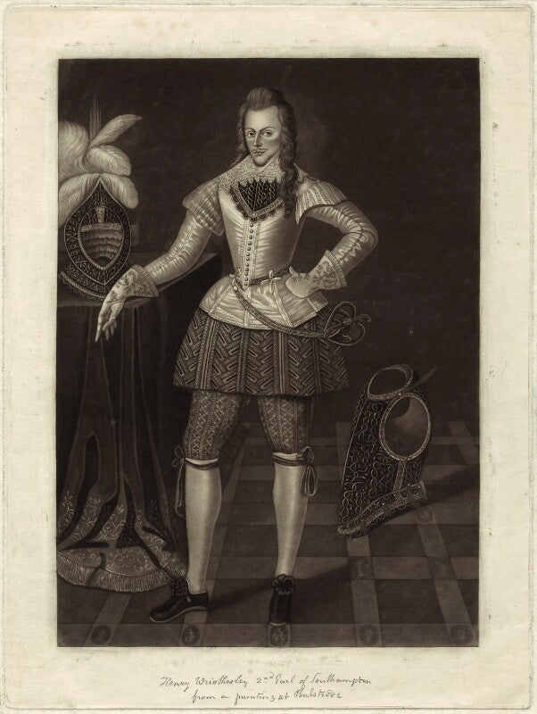 Henry wriothesley, 3rd earl of southampton npg d25808