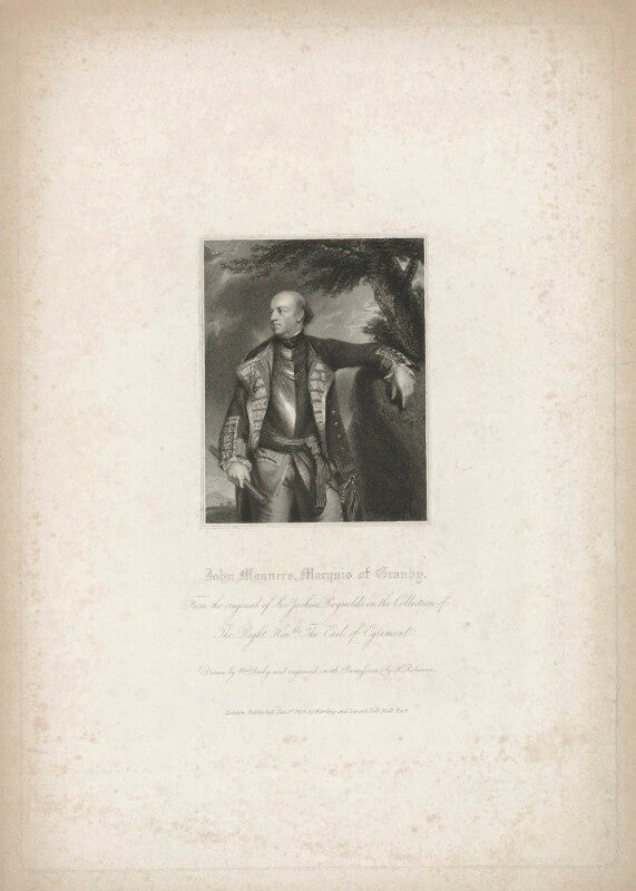 John manners, marquess of granby npg d39971