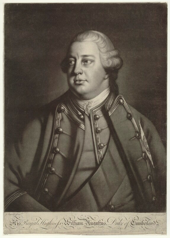 William augustus, duke of cumberland npg d32906