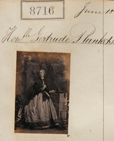 Hon. Gertrude Victoria Plunket NPG Ax58539