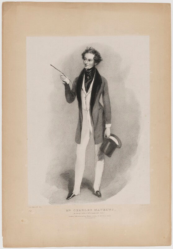 Charles james mathews as george rattleton in 'the humpbacked lover' npg d38321