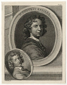 Sir Godfrey Kneller, Bt and John Zacharias Kneller NPG D30411