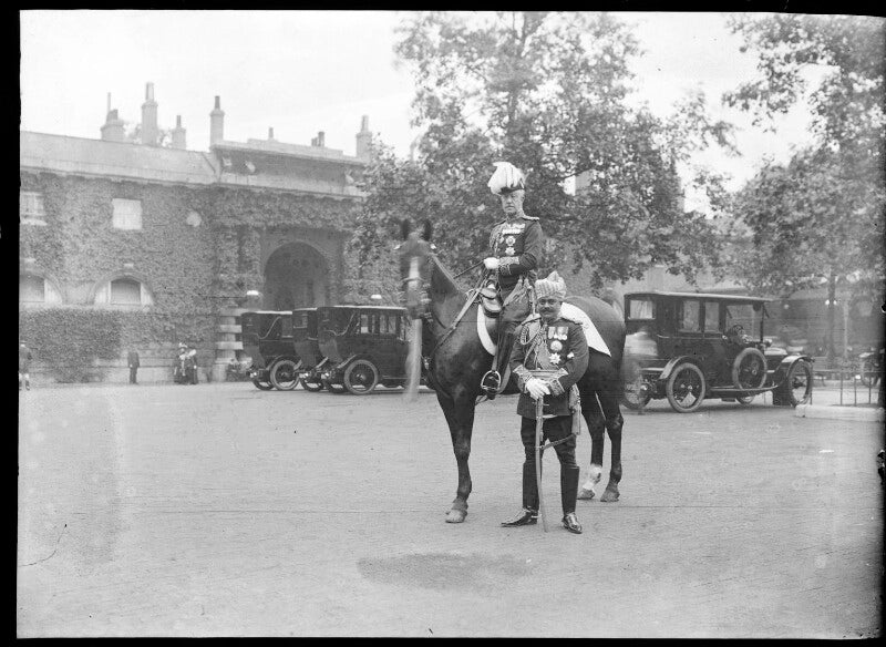 Hon. sir cecil edward bingham; madhavrao scindia, maharaja of gwalior npg x959