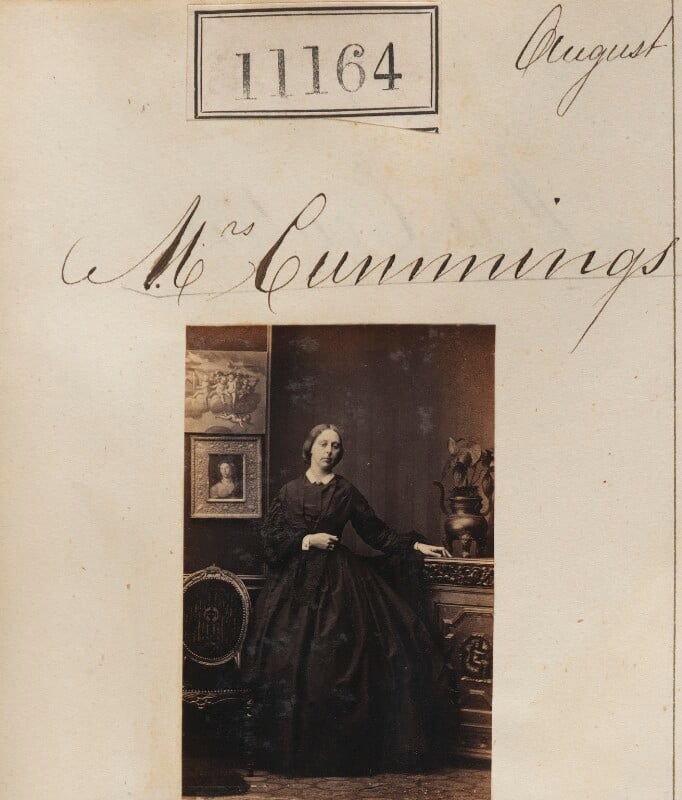 Mrs cummings npg ax60864
