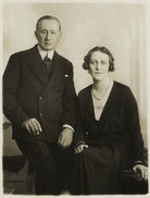Guglielmo Marconi; Marchesa Maria Cristina Marconi (née Bezzi-Scali) NPG x83752