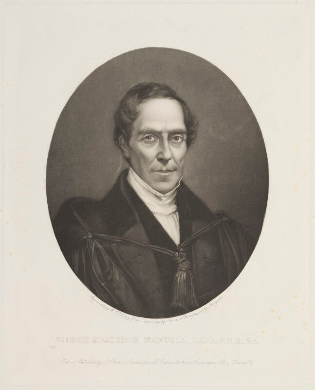 Gideon algernon mantell npg d19095