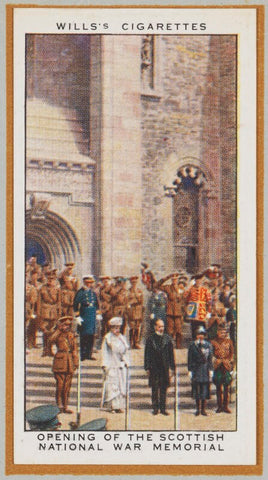 'Opening of the Scottish National War Memorial' NPG D47243