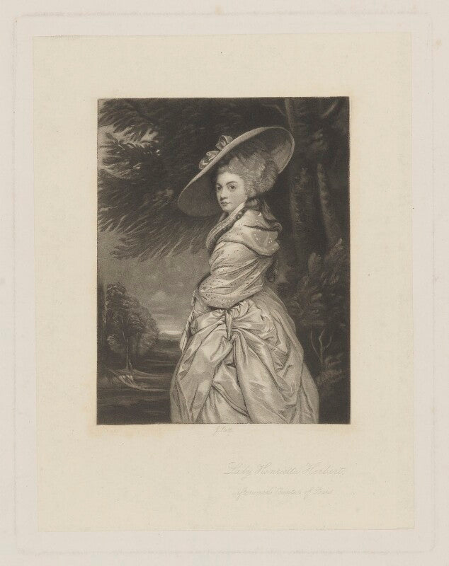 Henrietta antonia clive (née herbert), countess of powis npg d40468
