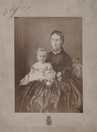 Prince Albert Victor, Duke of Clarence and Avondale; Queen Alexandra NPG x136652