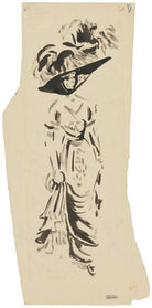 A lady of fashion of circa 1910 (Unknown Sitter) NPG D3623