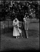 Charles Bathurst, 1st Viscount Bledisloe; (Alina Kate) Elaine (née Jenkins), Viscountess Bledisloe NPG x151368