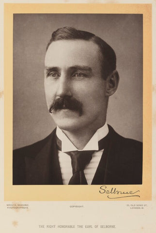 William Waldegrave Palmer, 2nd Earl of Selborne NPG Ax16104