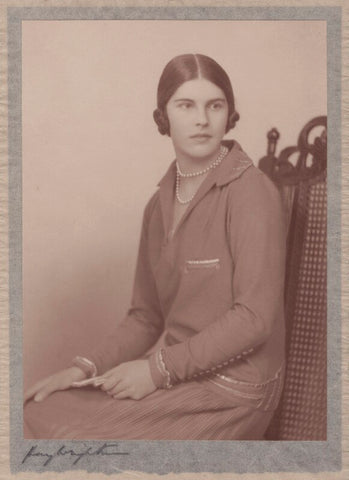 Lady Alexandra Henrietta Louisa Haig (later Alexandra Trevor-Roper, Lady Dacre) NPG x182273