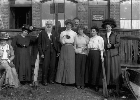 Eleanor Nichel Furnivall (née Dalziel); Frederick James Furnivall and family NPG x19693