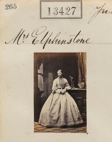 Mrs Elphinstone NPG Ax63060