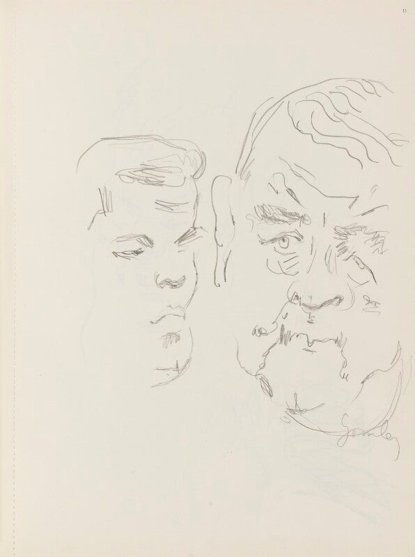 Joe gormley and an unknown man npg d17943(11)
