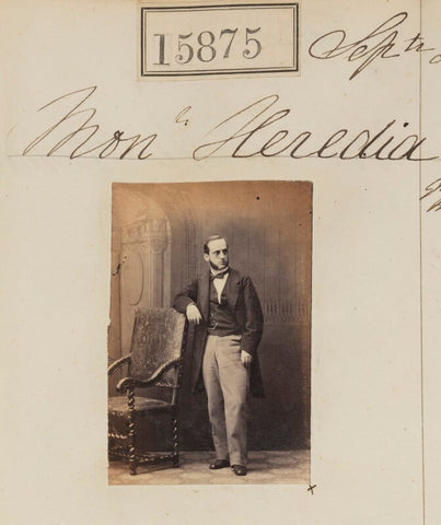 Monsieur G. Heredia NPG Ax63805