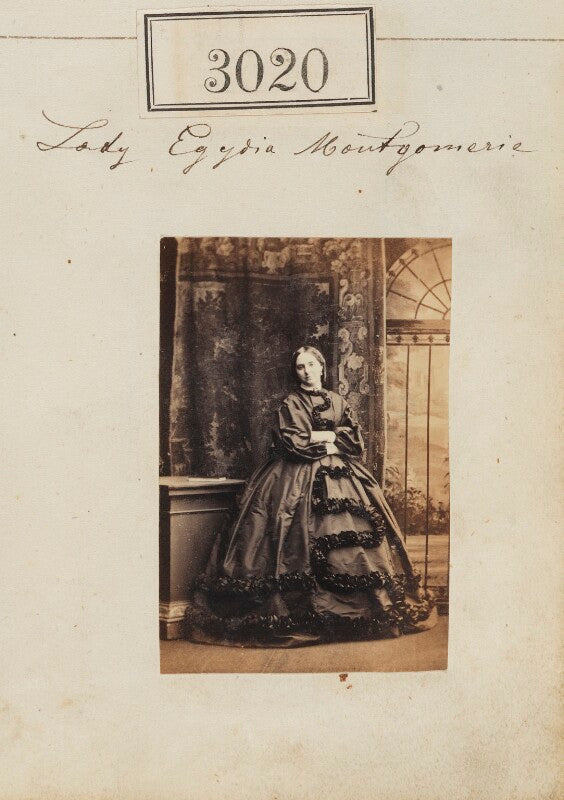 Egidia (née montgomerie), lady rendlesham npg ax52423