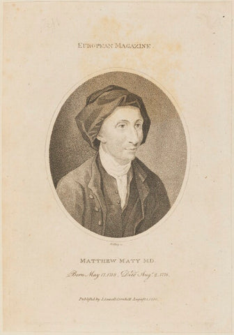 Matthew Maty NPG D14259