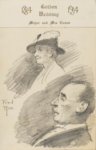 Florence Ada Coxon (née Neale) and Stephen Arthur Thomas Coxon NPG D43211