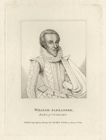 William Alexander, 1st Earl of Stirling NPG D27841