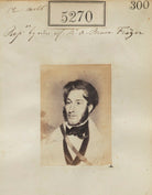 Unknown man ('Reproduction by order of Mr A. Bruce Frazer') NPG Ax53307