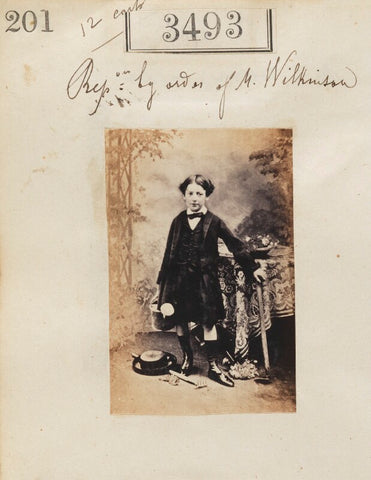 C. Wilkinson ('Reproduction by order of M. Wilkinson') NPG Ax52889