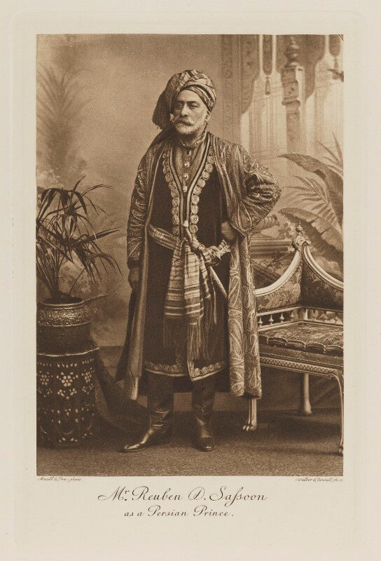 Reuben david sassoon as a persian prince npg ax41212