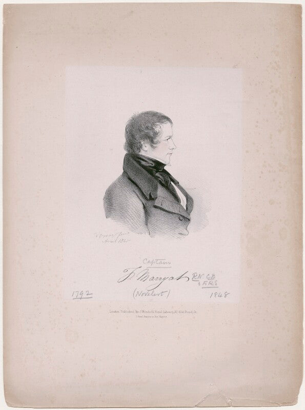 Frederick marryat npg d46267