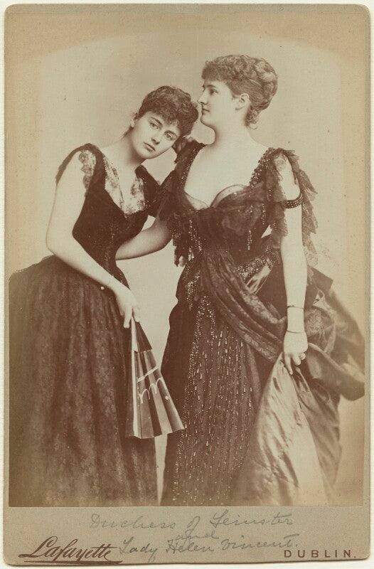 Helen (née duncombe), viscountess d'abernon; hermione (née duncombe), duchess of leinster npg x87002