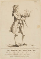 Daniel Solander ('The Simpling Macaroni') NPG D6806
