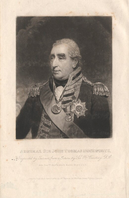 Sir john thomas duckworth, 1st bt npg d1803