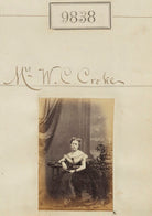 Mrs W.C. Croke NPG Ax59564