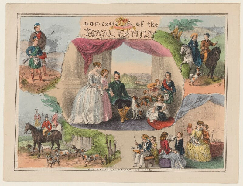 Domestic life of the royal family npg d20924